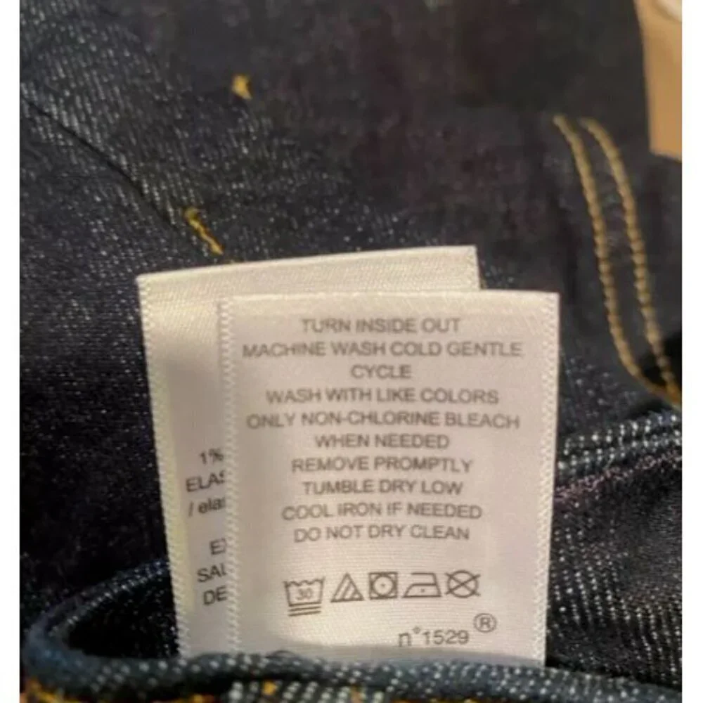 NEW Polo Ralph Lauren Boy Sz 20 Hampton Straight Stretch Jeans Dark Wash Classic